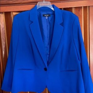 Nine West suit blazer. Royal Blue. Size 20W